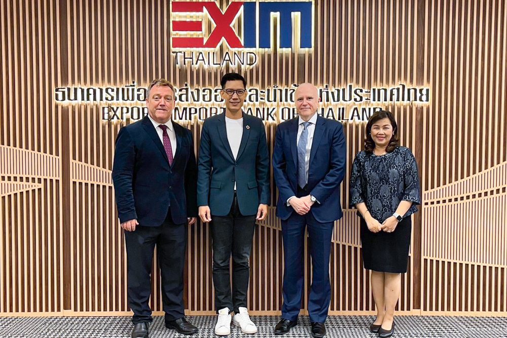 EXIM Thailand Meets with Fitch Ratings to Share Perspectives on Thai and Global Economic Landscape