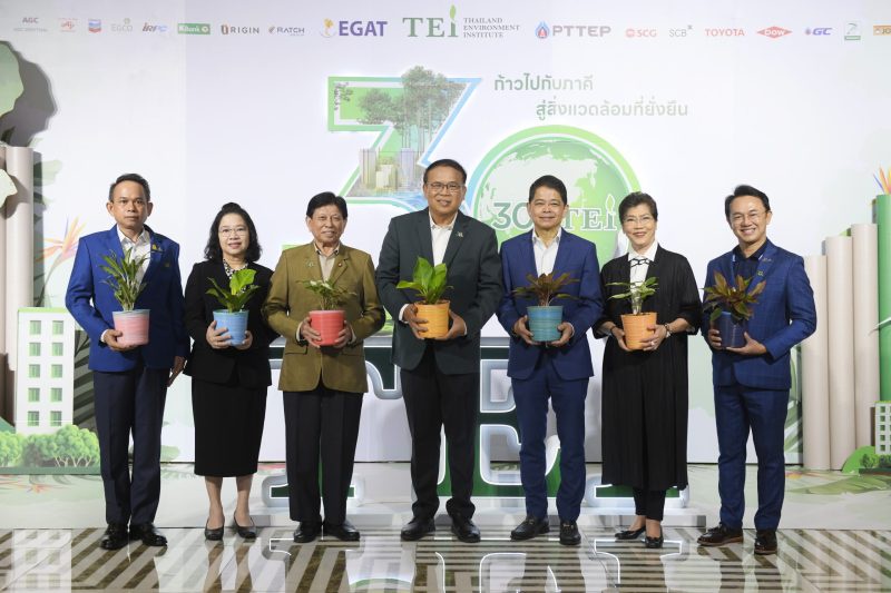 30 years TEI move forwards with allies to create environment sustainability.