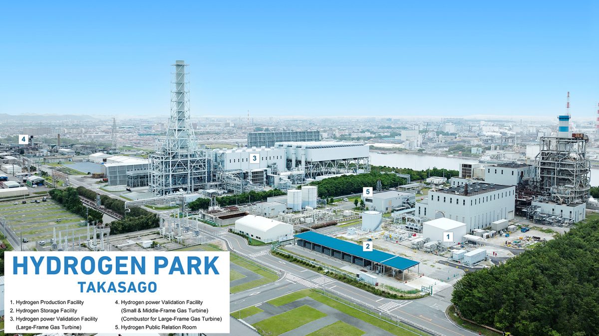 ทากาซาโงะ ไฮโดรเจน พาร์ค โรงงานทดสอบแบบบูรณาการแห่งแรกของโลกเทคโนโลยีตั้งแต่การผลิตไฮโดรเจนไปจนถึงการผลิตพลังงานไฟฟ้า