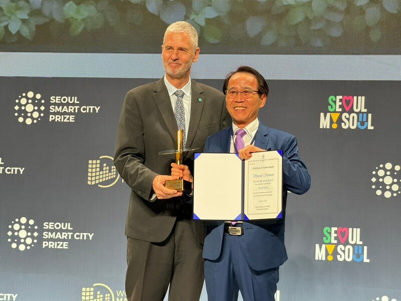 เมืองเกาสงภูมิใจ แอป Smart Agrinfo คว้ารางวัลพิเศษ จากเวทีวีโก โซล สมาร์ต ซิตี อวอร์ดส์