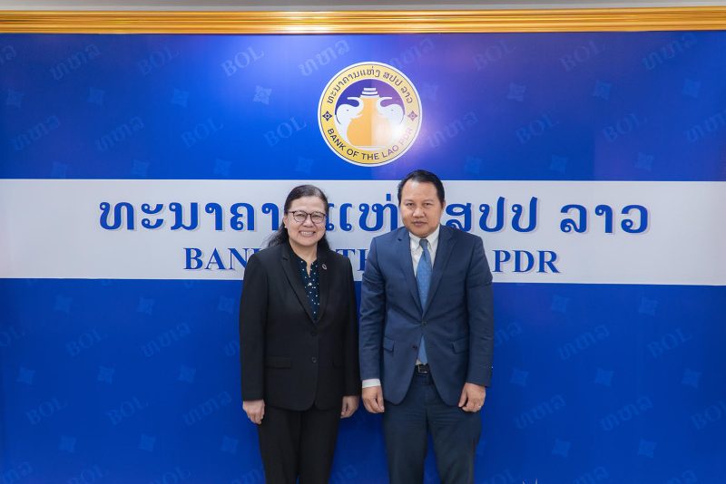 EXIM Thailand Conducts Financial and Banking Personnel Training along with Meetings with State agencies and Clients in Lao