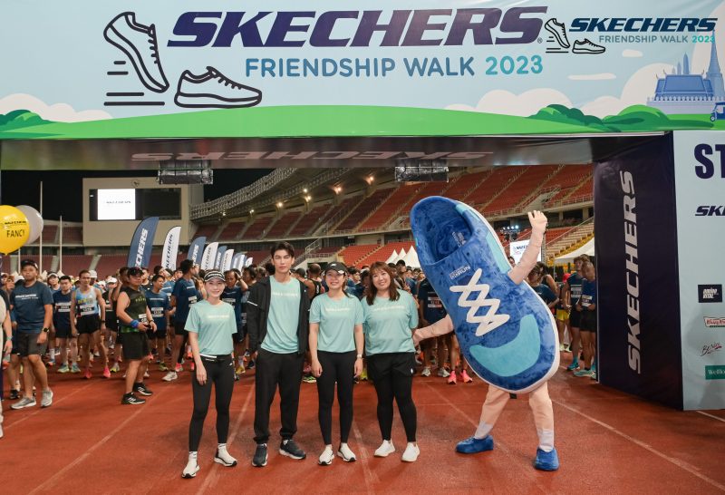 สเก็ตเชอร์ส ปิดฉากความสำเร็จกิจกรรมเดินวิ่งแห่งปี SKECHERS FRIENDSHIP WALK 2023 กับผู้เข้าร่วมกว่า 3,500