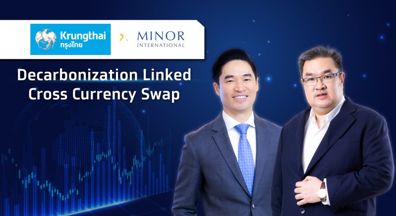 Krungthai and MINT enter into cross currency swap deal linked to decarbonization plan