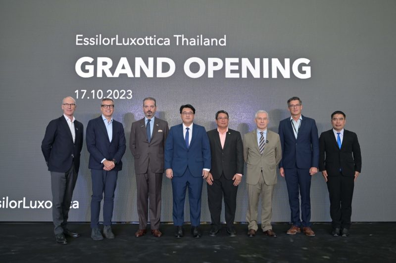 เอสซีลอร์ลูซอตติกาเปิดตัวโรงงานผลิตล้ำสมัยใหม่ในไทย เพื่อตอบสนองความต้องการของสุขภาพทางสายตาที่เพิ่มขึ้นทั่วโลก