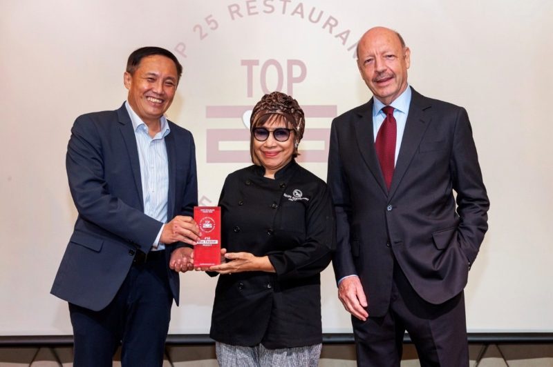 บลู เอเลเฟ่นท์ รับมอบรางวัล THE TOP25 Restaurants Phuket 2023