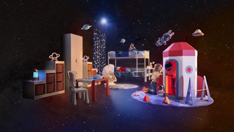 อิเกียเปิดตัวคอลเล็คชั่นพิเศษ 'AFTONSPARV/ อัฟตอนสปาร์ฟ' ชวนเด็กๆ มาสนุกไปกับห้วงอวกาศ - สนามเด็กเล่นที่ใหญ่ที่สุดในโลก