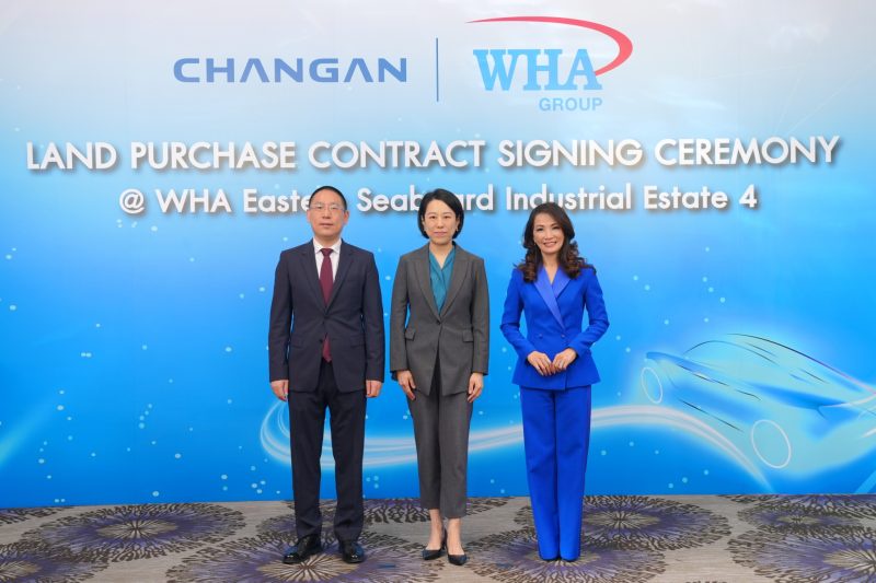 WHA Seals a Significant FDI Deal of the Year with Changan Auto Southeast Asia to Set Up EV Production Base for Worldwide Export at WHA Eastern Seaboard Industrial Estate 4 With First-Phase Project