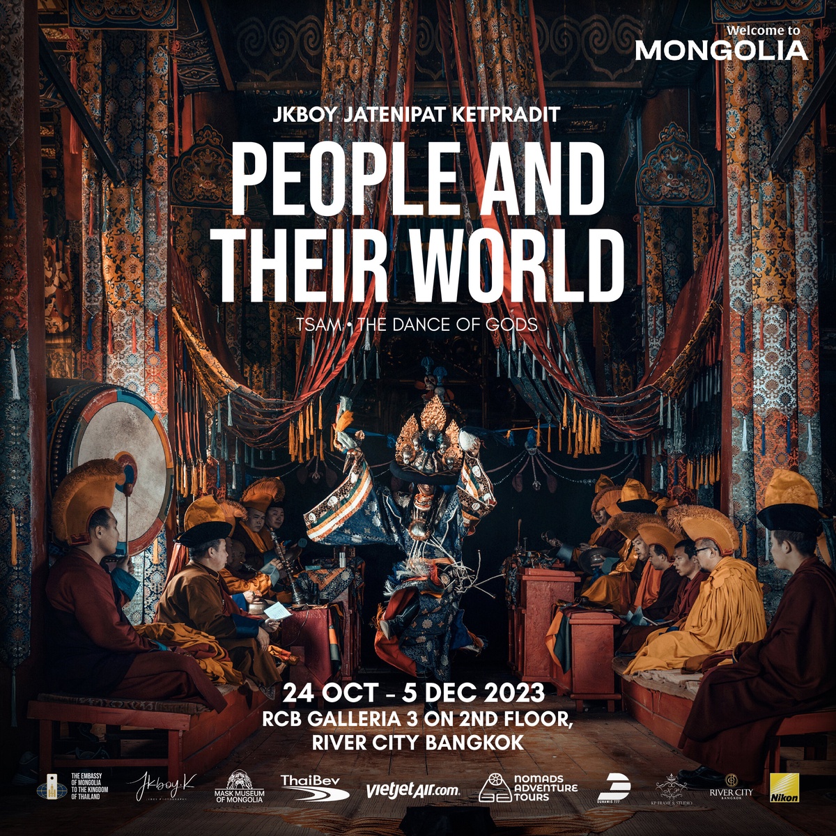 People and Their World: Tsam - The Dance of Gods นิทรรศการภาพถ่ายอันเปี่ยมด้วยมนต์ขลังโดย JKboy l Welcome to Mongolia และ ริเวอร์ ซิตี้
