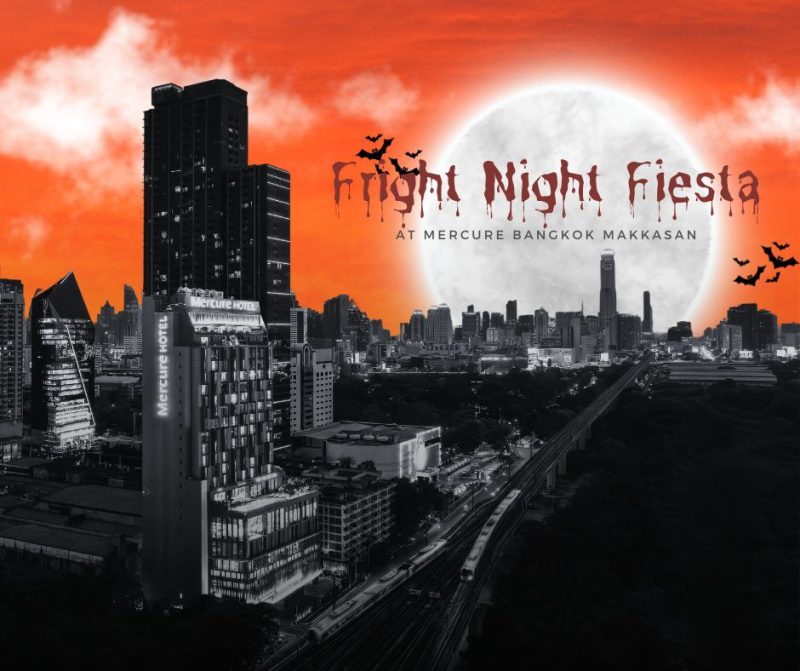 สัมผัสความหลอนกับงาน Fright Night Fiesta ที่โรงแรมเมอร์เคียว กรุงเทพ มักกะสัน