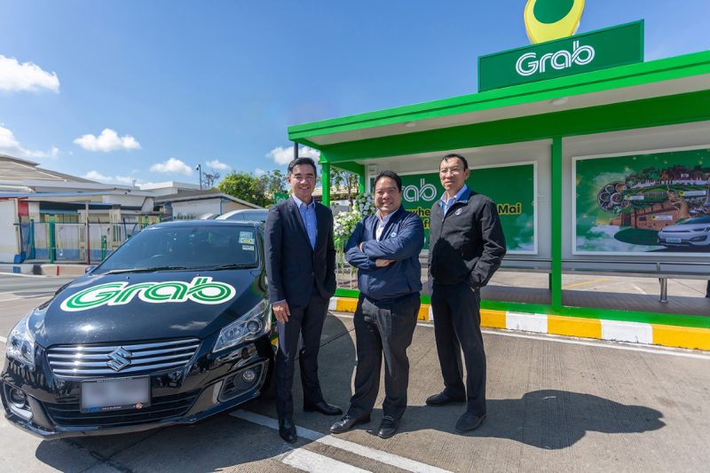Grab Opens Pickup and Drop-off Area at Chiang Mai Airport