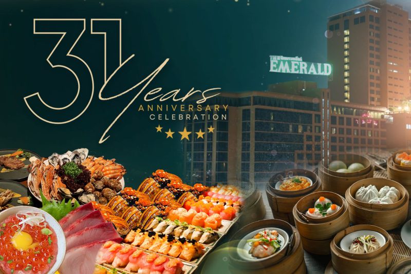 Celebrate 31 years with special privileges at The Emerald Hotel