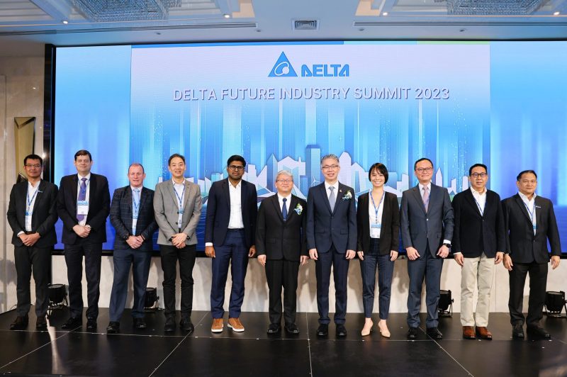 กระทรวงอุตสาหกรรมและผู้นำอุตสาหกรรมในเอเชียตะวันออกเฉียงใต้ ร่วมงานสัมมนา Delta Summit 2023 พร้อมสัมผัสโซลูชันในการขับเคลื่อนสู่สังคมคาร์บอนต่ำอัจฉริยะ