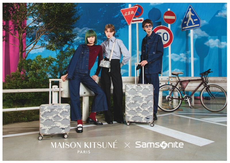 Maison Kitsune ผนึกกำลัง Samsonite เปิดตัวคอลเล็กชันสุดเอ็กซ์คลูซีฟเพื่อการท่องเที่ยวอย่างมีสไตล์