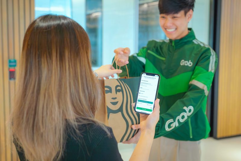 Starbucks enhancing Starbucks Experience, partnering with Grab - allowing customers to enjoy earning Starbucks(R) Rewards on orders through