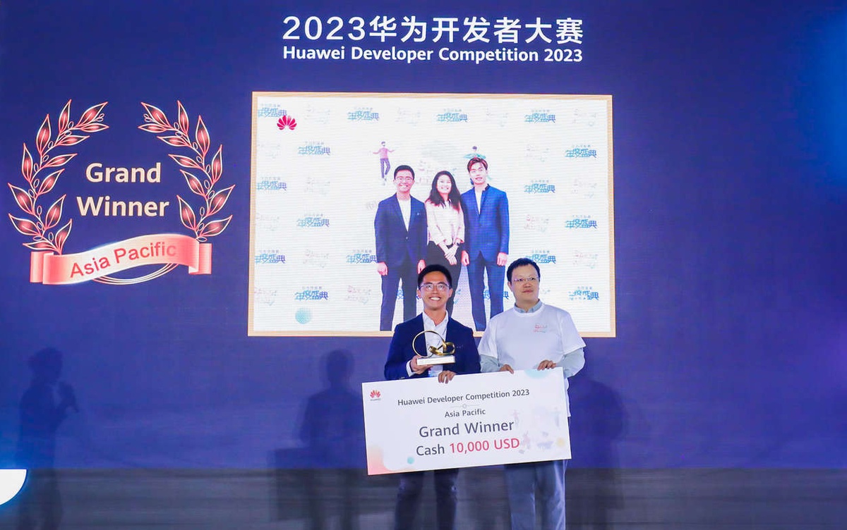 Singapore's Nozama Team Emerges Champion in Huawei Developer Competition 2023 Under Asia Pacific Region
