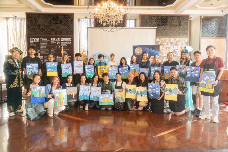 KTC Partnered with Air Astana to Organize a Painting Workshop and Launched Explore Kazakhstan Eco-Cultural Tourism