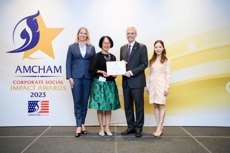 บีเจซี รับรางวัล AMCHAM CSR Excellence Award ต่อเนื่องเป็นปีที่ 3 จากหอการค้าอเมริกันในประเทศไทย (AMCHAM)