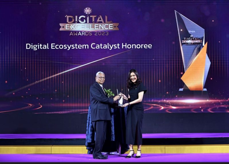 วีออมนิ คว้ารางวัล Thailand Digital Excellence Awards 2023 ในสาขา Digital Ecosystem Catalyst ตอกย้ำความเป็นผู้นำในฐานะองค์กรดิจิทัลที่ขับเคลื่อนการเปลี่ยนแปลงท่ามกลาง การเปลี่ยนแปลงของเทคโนโลยีดิจิทัล