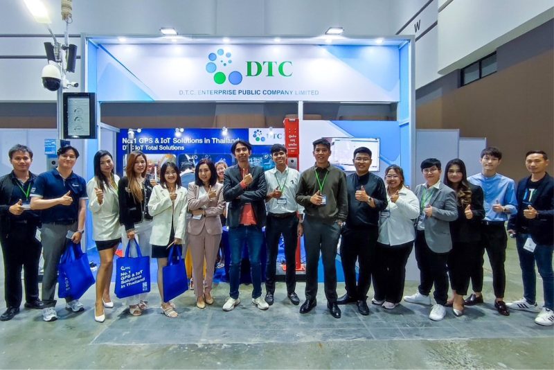 DTCENT โชว์ผลิตภัณฑ์ในงาน Thailand Smart City Expo 2023