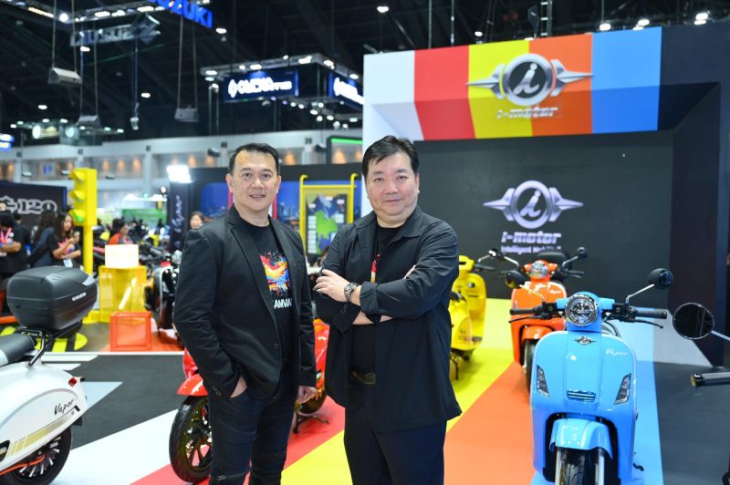 I-Motor Charges Ahead into the Thai Electric Motorcycle Market with the Launch of Vapor CBS Model, Delivering an Elevated Riding Experience and Catering to All