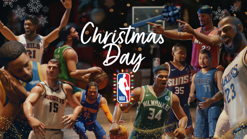 NBA เปิดตัวแคมเปญคริสต์มาส พร้อมมอบความสุขด้วย The Gift of Game