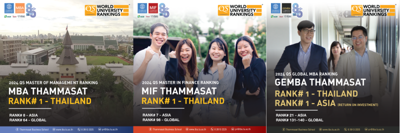 Thammasat business School RANK#1-THAILAND