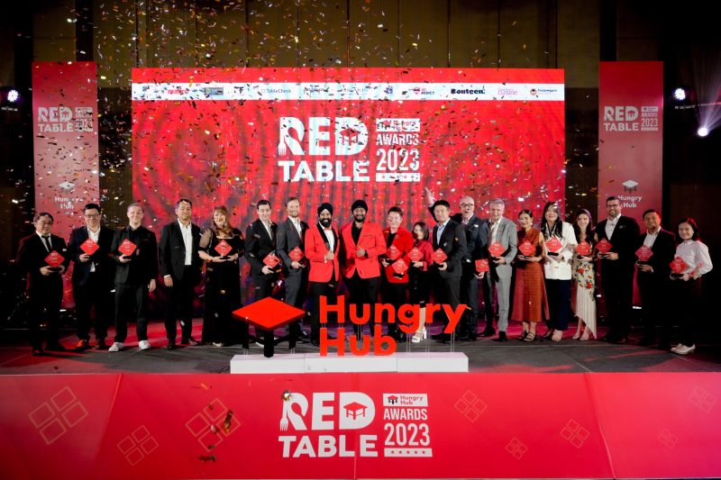 Hungry Hub ประกาศความสำเร็จครั้งสำคัญในงาน Hungry Hub Red Table Awards 2023 งานประกาศรางวัลสุดยอดร้านอาหาร จากลูกค้าที่จองโต๊ะกว่า 3
