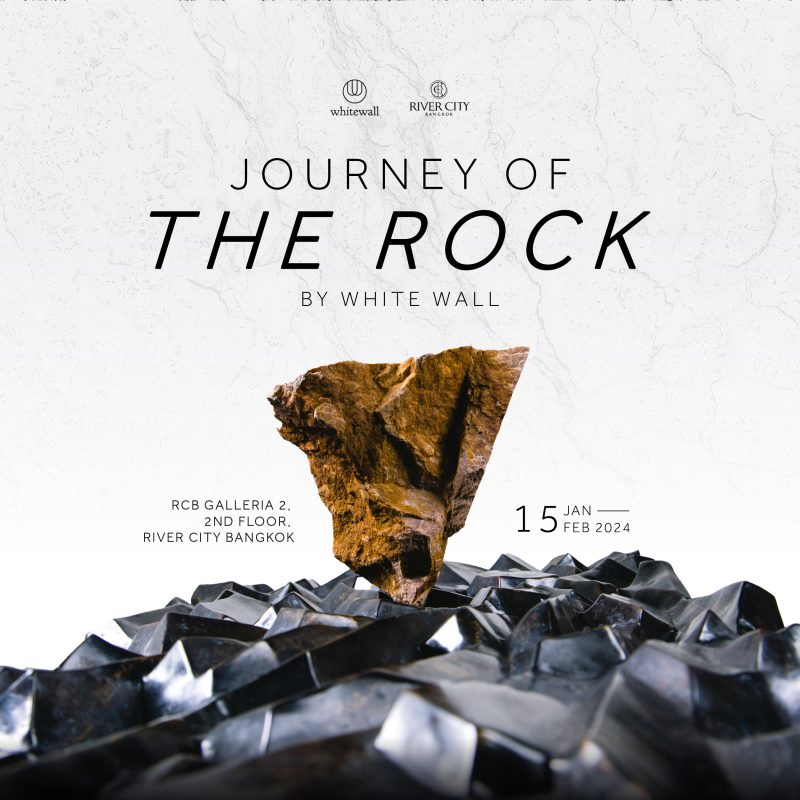 Elevates your ordinary rocks to celestial heights at the exhibition 'Journey of the Rock' by White Wall l River City