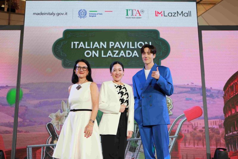 สำนักงานพาณิชย์อิตาเลียน จับมือ ลาซาด้า สานต่อแคมเปญ Italian Pavilion ปีที่ 2