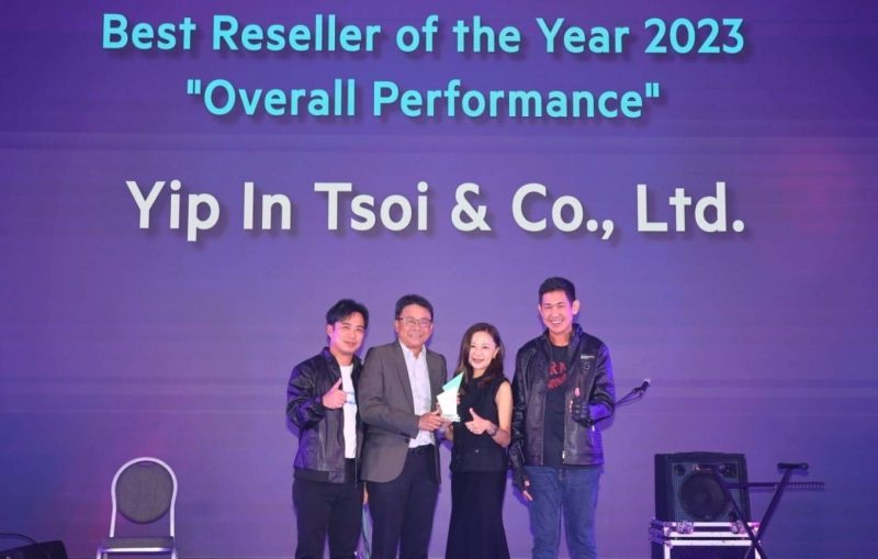 Yip In Tsoi Highlights 13 Consecutive Years of Business Partnership Success Announcing Triumph as HPE Best Reseller of the Year