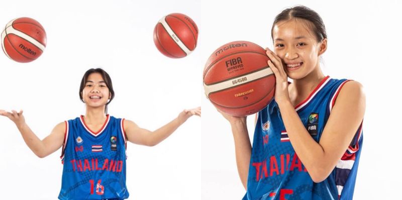 สองนักบาสหญิงเยาวชนไทย ได้รับคัดเลือกเข้าร่วมโครงการ NBA Academy Women's Global Program