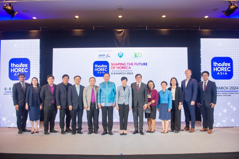 DITP, TCC and KM announce the first edition of THAIFEX - HOREC ASIA, marking Thailand as the hub of HoReCa Sector in