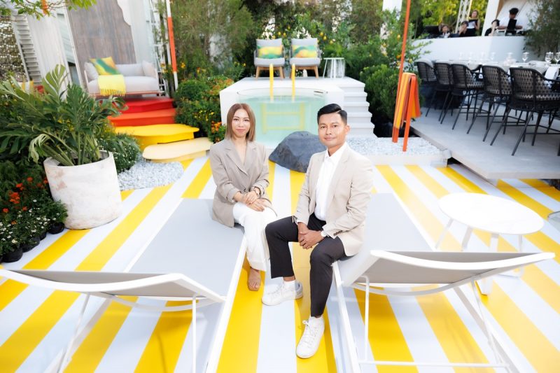 GingGaanbai debuts for the first time in Thailand! Ripple Retreat: The Garden Runway sets the trend for Urban Living 2024, embracing freshness inspired by
