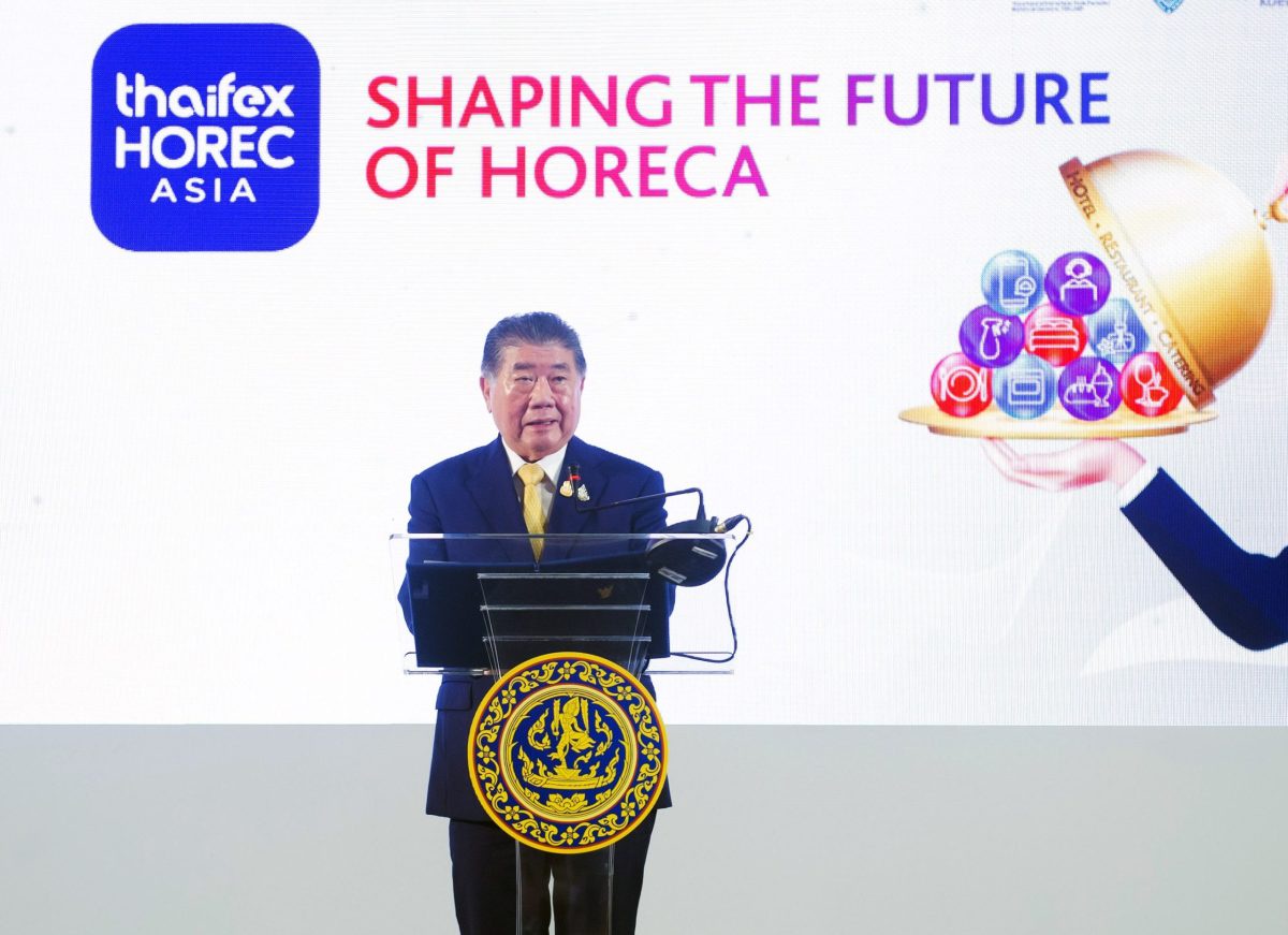 ห้ามพลาด!ภูมิธรรม เปิด THAIFEX - HOREC ASIA 2024 ดันไทยขึ้นแท่นศูนย์กลางธุรกิจโรงแรม-ร้านอาหาร-จัดเลี้ยงของเอเชีย คาดเงินสะพัดกว่า 1,000