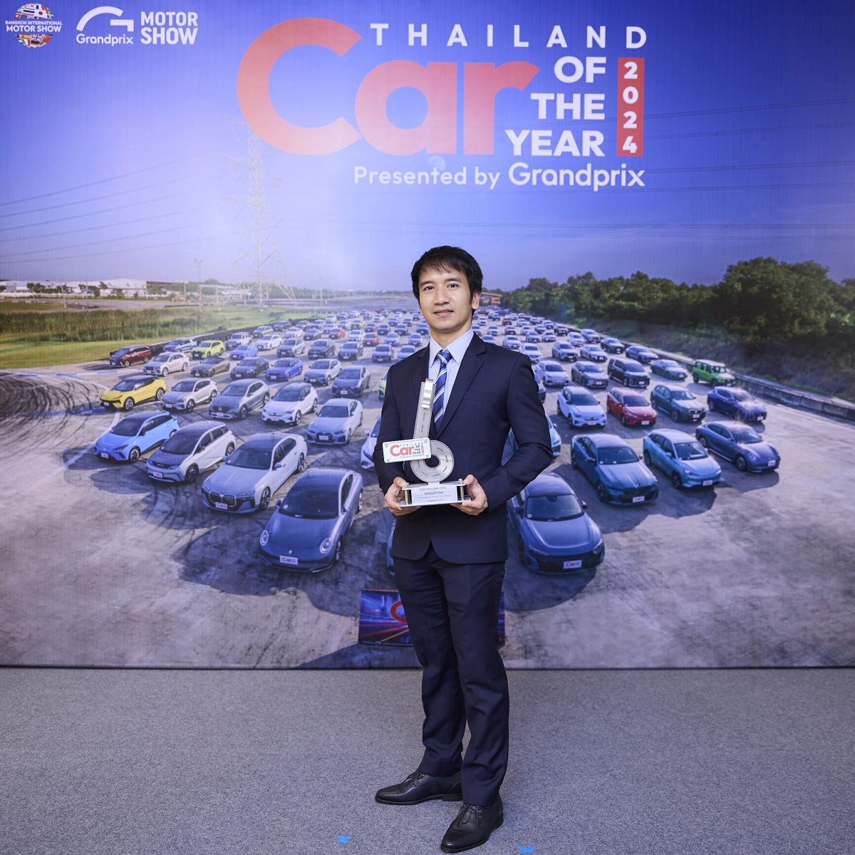 Bridgestone Wins BEST SELLING TYRE Award by Grand Prix for 26 Consecutive Years in CAR BIKE OF THE YEAR 2024, Fortifying Leadership Position in Thailand's Automotive