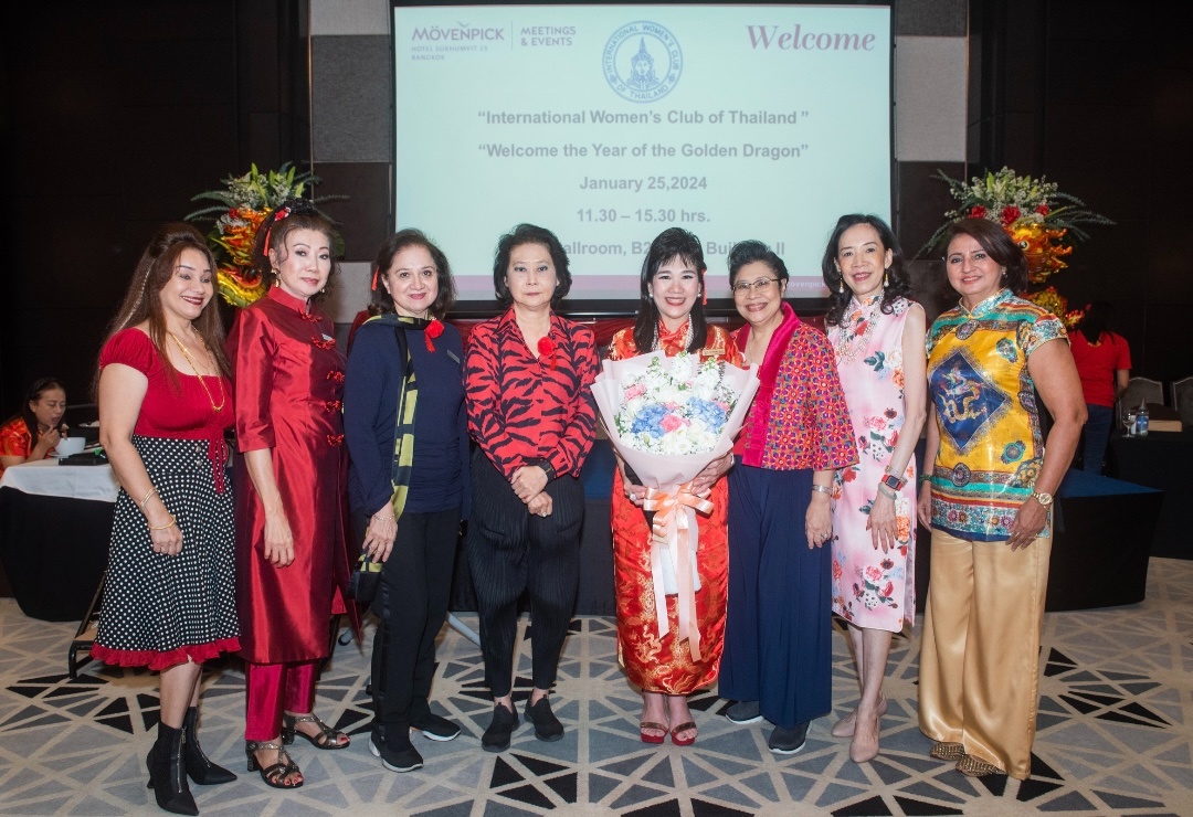 International Women's Club of Thailand Organises First Business Meeting of the Year of the Dragon Luncheon at Movenpick Hotel, Sukhumvit