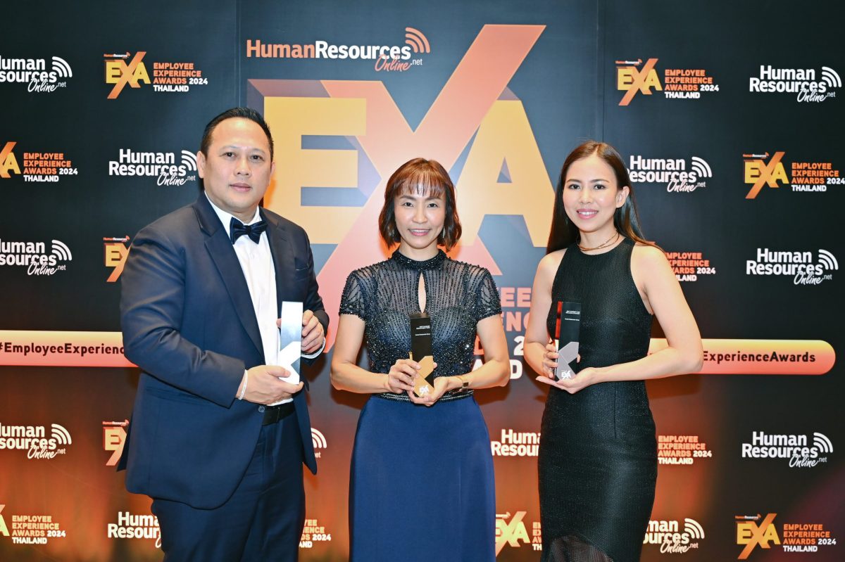 CRG clinched three major awards from the Employee Experience Awards Thailand 2024 stage, underscoring excellence in global human resource