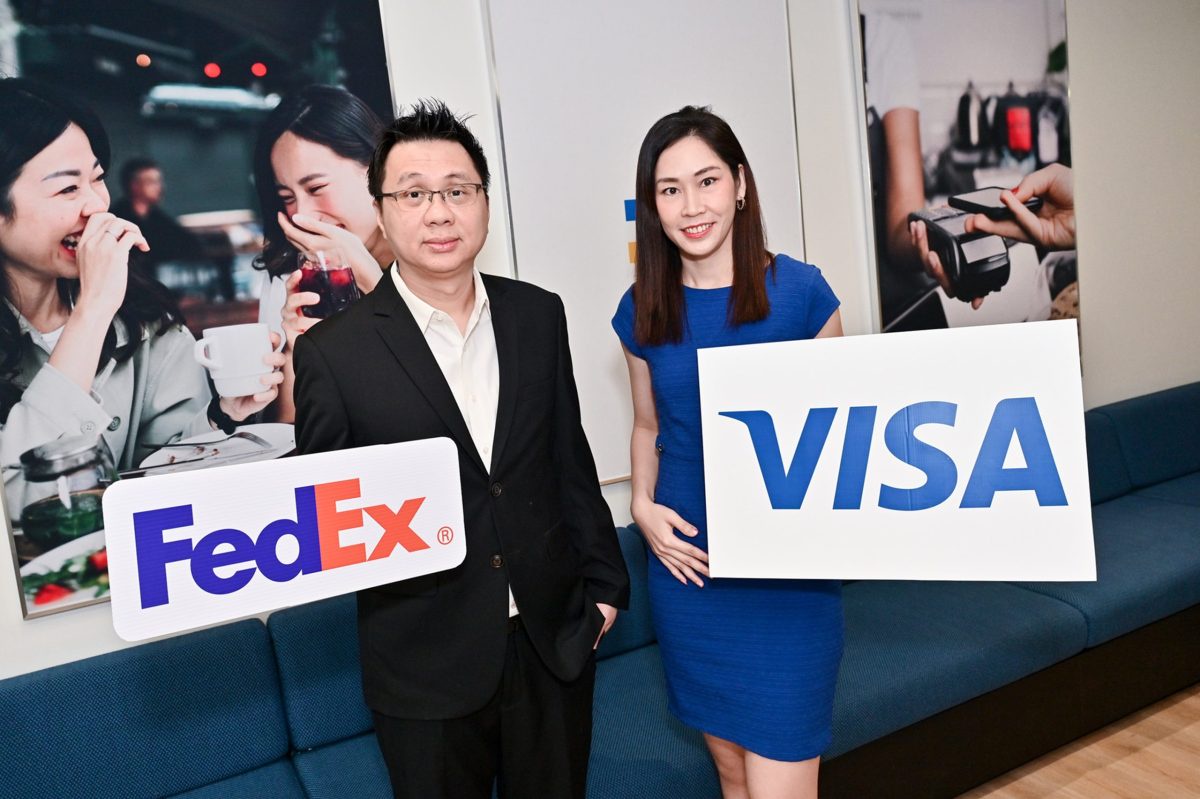 เฟดเอ็กซ์ ผนึกกำลัง วีซ่า ผลักดันธุรกิจไทยเติบโตรุกตลาดโลก