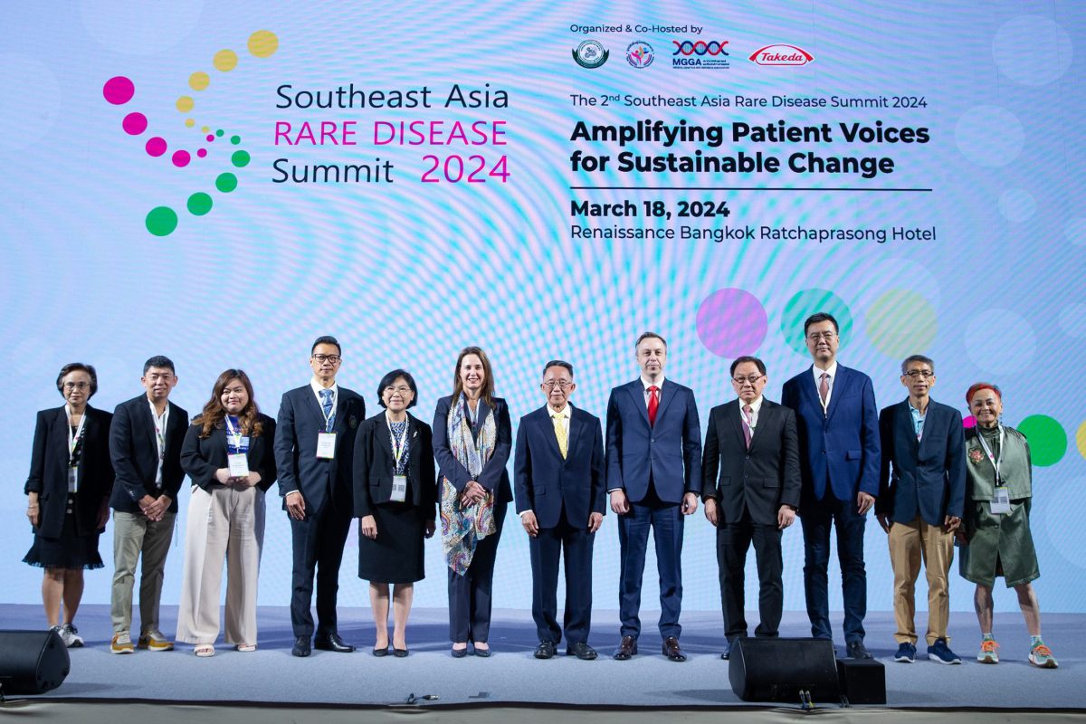 ภาคีเครือข่ายด้านโรคหายากตอกย้ำการส่งเสริมผู้ป่วยและสนับสนุนนโยบายเพื่อความเท่าเทียมการรักษา ในงานประชุม Southeast Asia Rare Disease Summit ครั้งที่