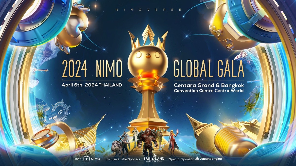 Tarisland ร่วมมือกับ Nimo Global Gala พร้อมเปิดตัวในประเทศไทยเดือนเมษายนนี้