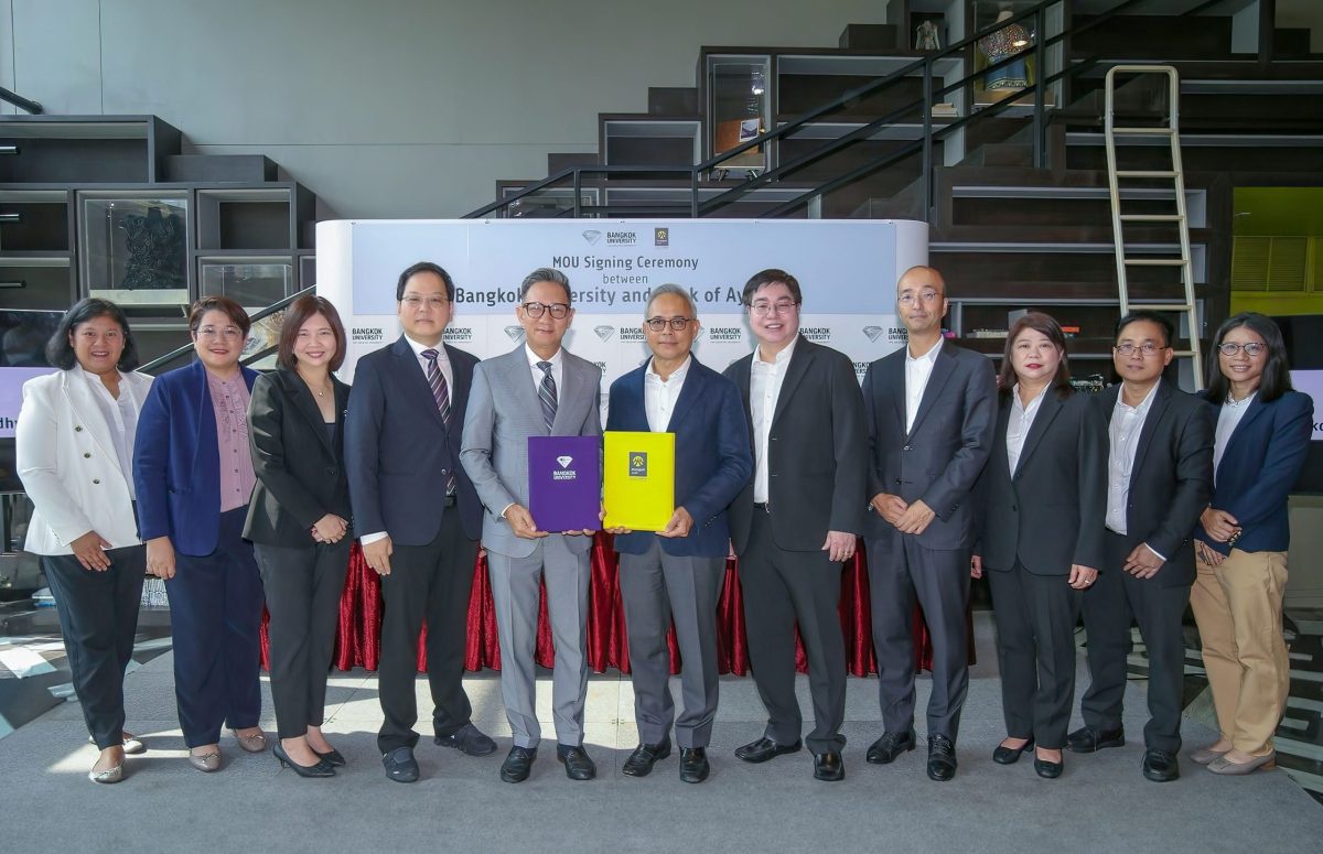 Krungsri and Bangkok University Collaborateto Maximize Learning Potential and Enrich Business Experience