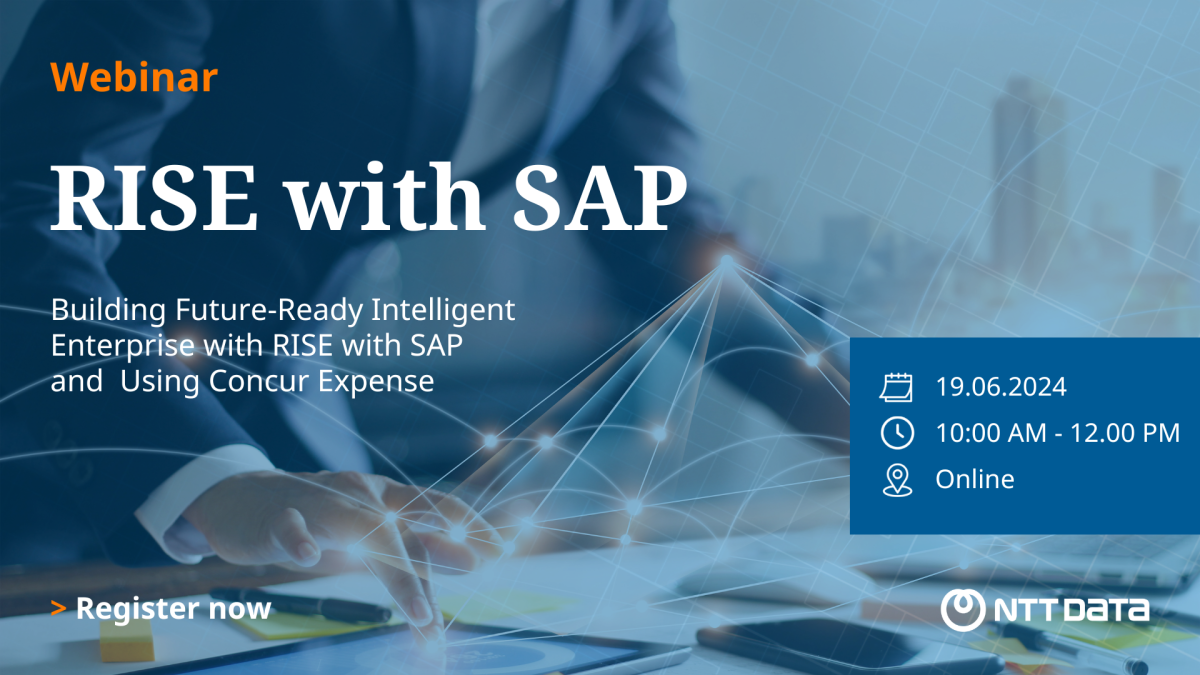 Building Future-Ready Intelligent Enterprise with RISE with SAP and Using Concur Expense