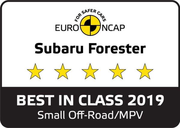 ''ซูบารุ ฟอเรสเตอร์ คว้ารางวัล มาตรฐานความปลอดภัย 5 ดาวด้วยคะแนนรวมสูงสุดในกลุ่ม โดย EURO NCAP