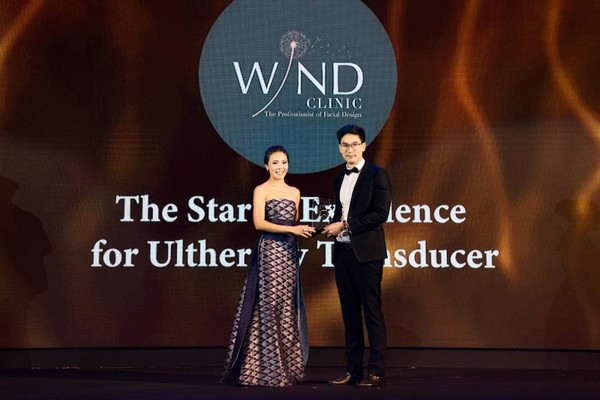 WIND Clinic คว้ารางวัล การันตียอดขายสูงสุด 3 ปีซ้อน กับ The Star of Excellence for Ultherapy Transducer Award 2019