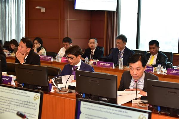 รัฐมนตรีช่วยว่าการกระทรวงคมนาคมตรวจเยี่ยมและติดตามผลสัมฤทธิ์ตามนโยบายที่มอบแก่การบินไทย