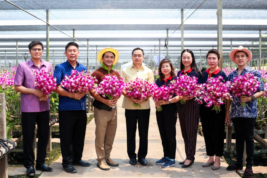 ภาพข่าว: ซีพีเอ็น ชวนช่วยเกษตรกรไทยช้อปดอกกล้วยไม้ 1 ล้านช่อ