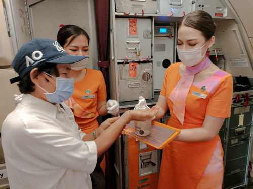 THAI Smile Increases Preventive Measures of COVID-19 in All Flights
