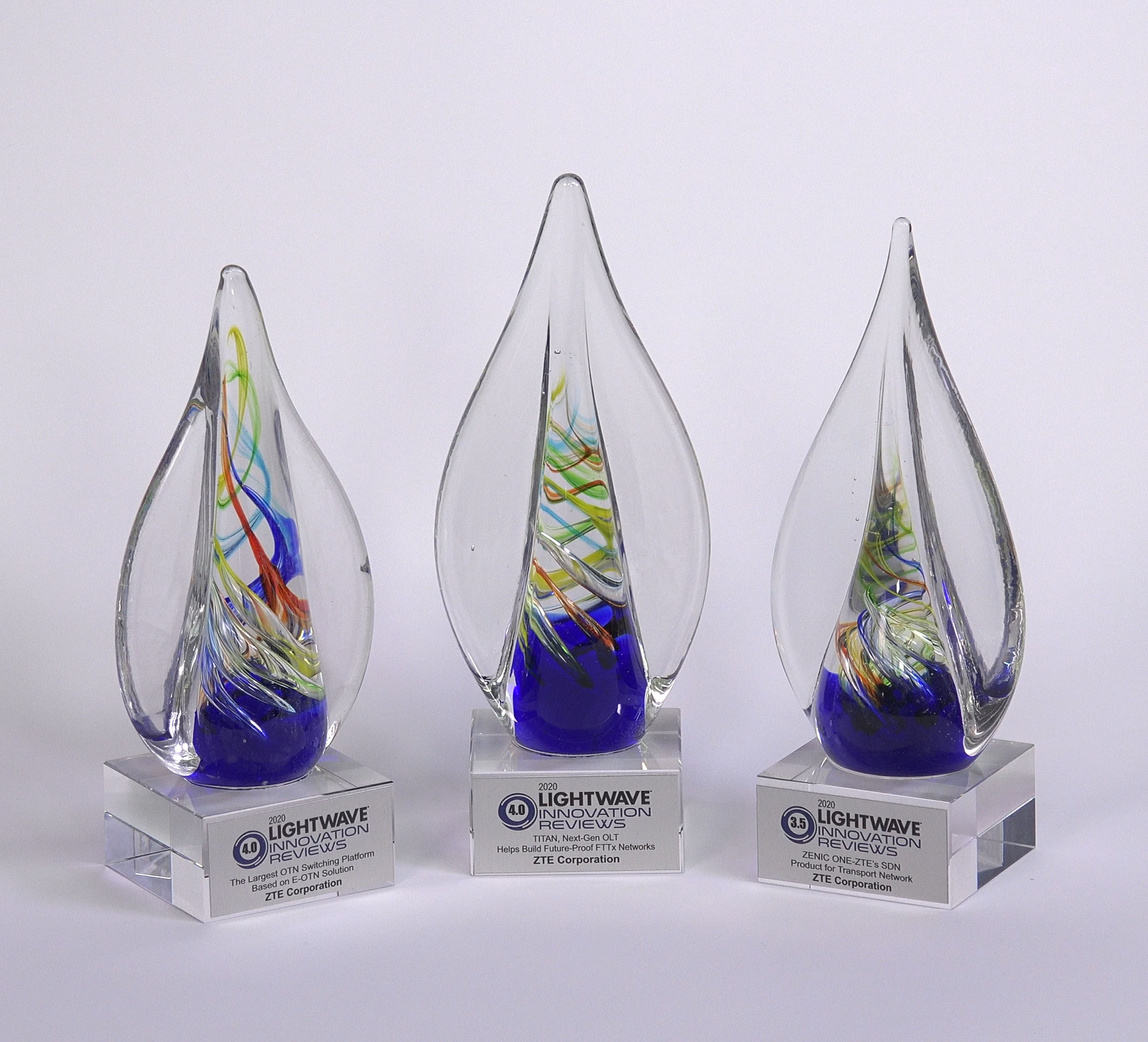 ZTE คว้าสามรางวัล Lightwave Optical Network Innovation Awards ที่งาน OFC 2020