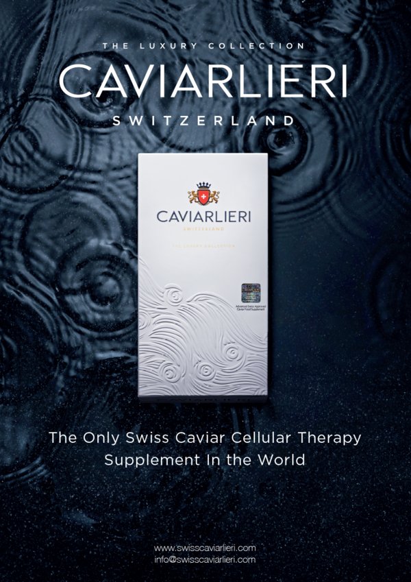 Caviarlieri: The World's Only Caviar Food Supplement with the Latest Innovation in Swiss Cellular Therapy Technology