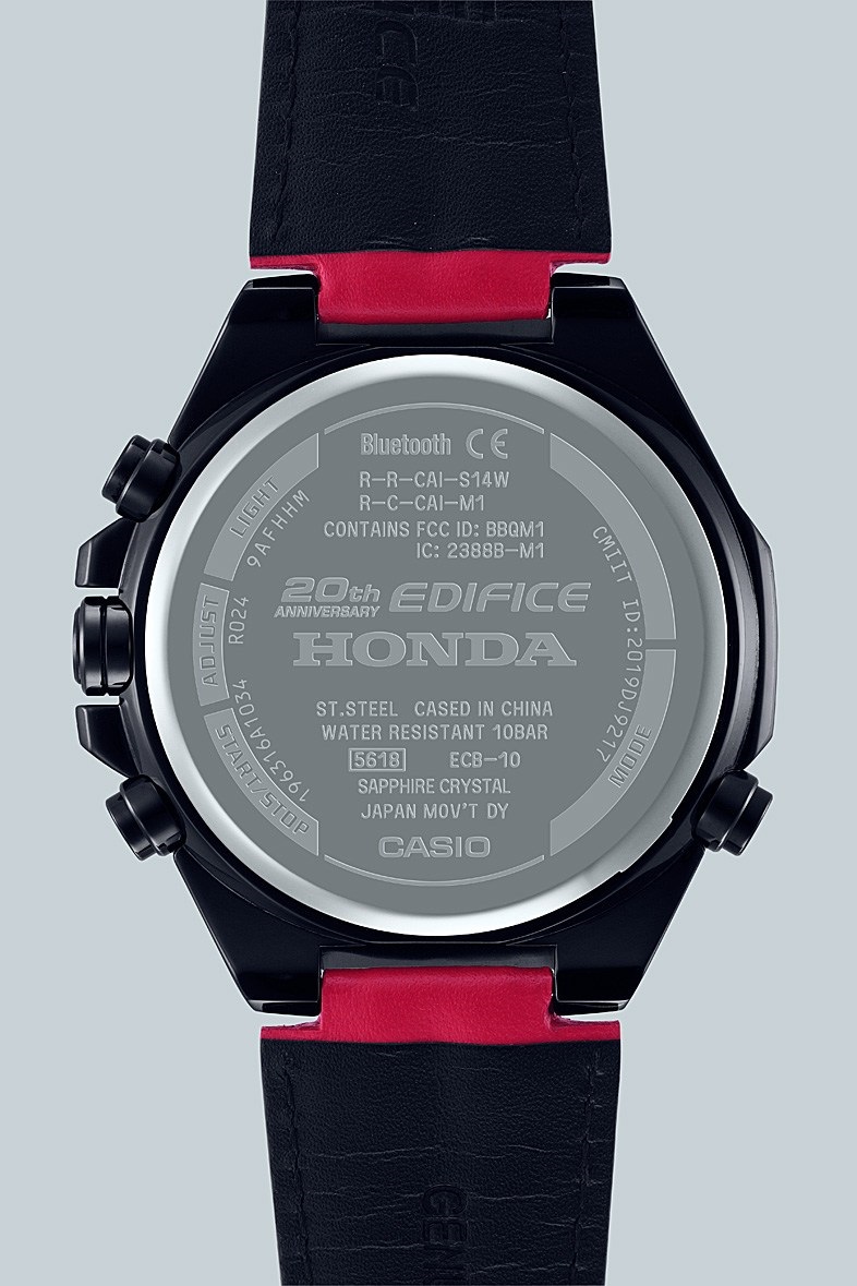 Casio จับมือ Honda Racing เปิดตัวนาฬิการุ่นใหม่ฉลองครบรอบ 20 ปีแบรนด์ EDIFICE